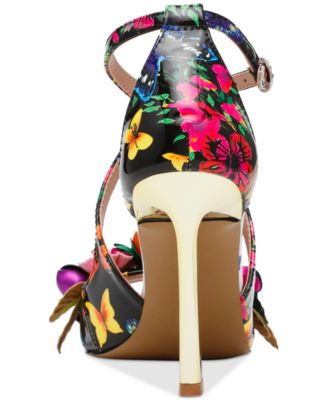 Women's Mikah Floral Stiletto Dress Sandals