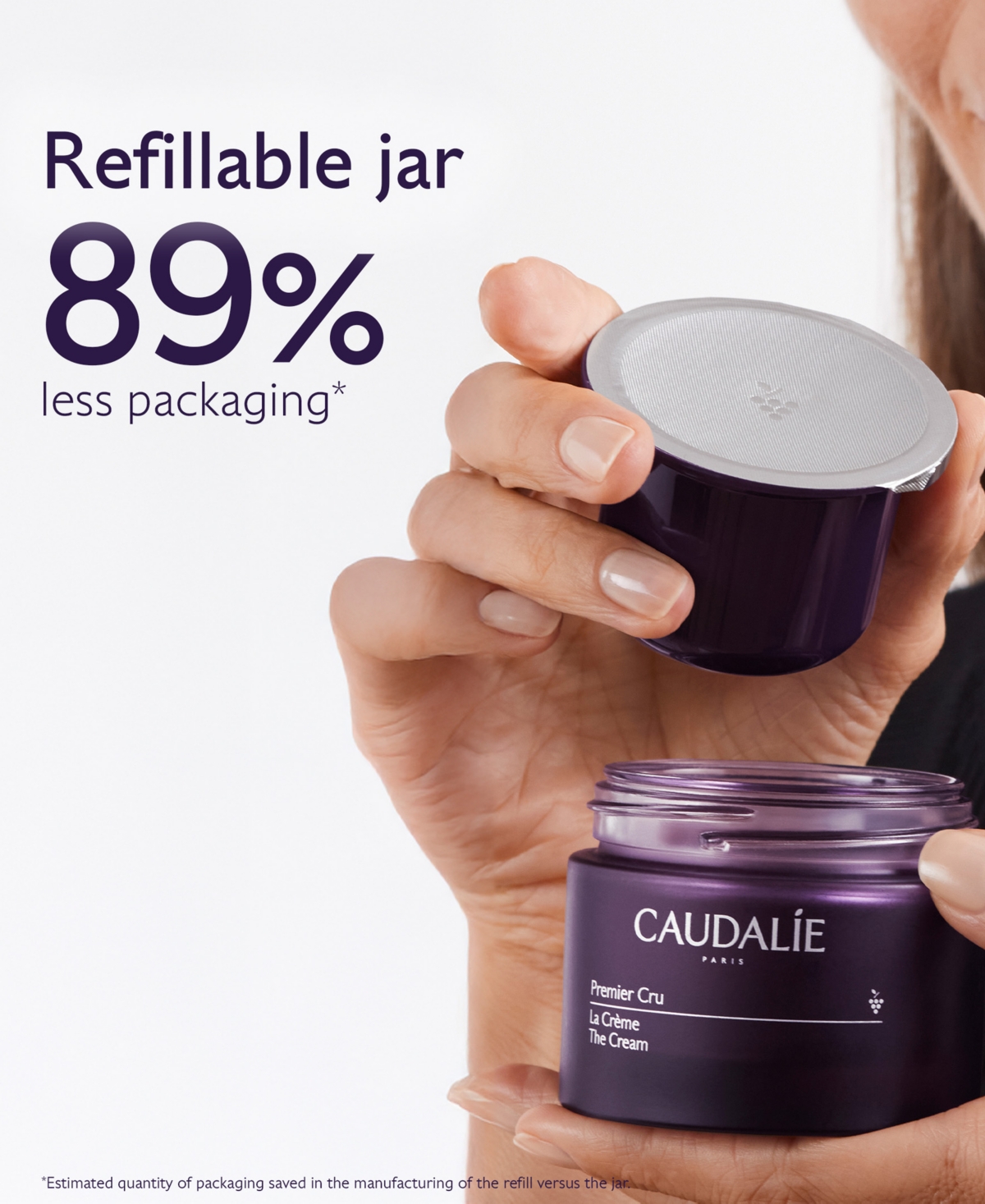 Caudalíe Premier Cru The Cream Moisturizer, 1.6 Oz. In No Color
