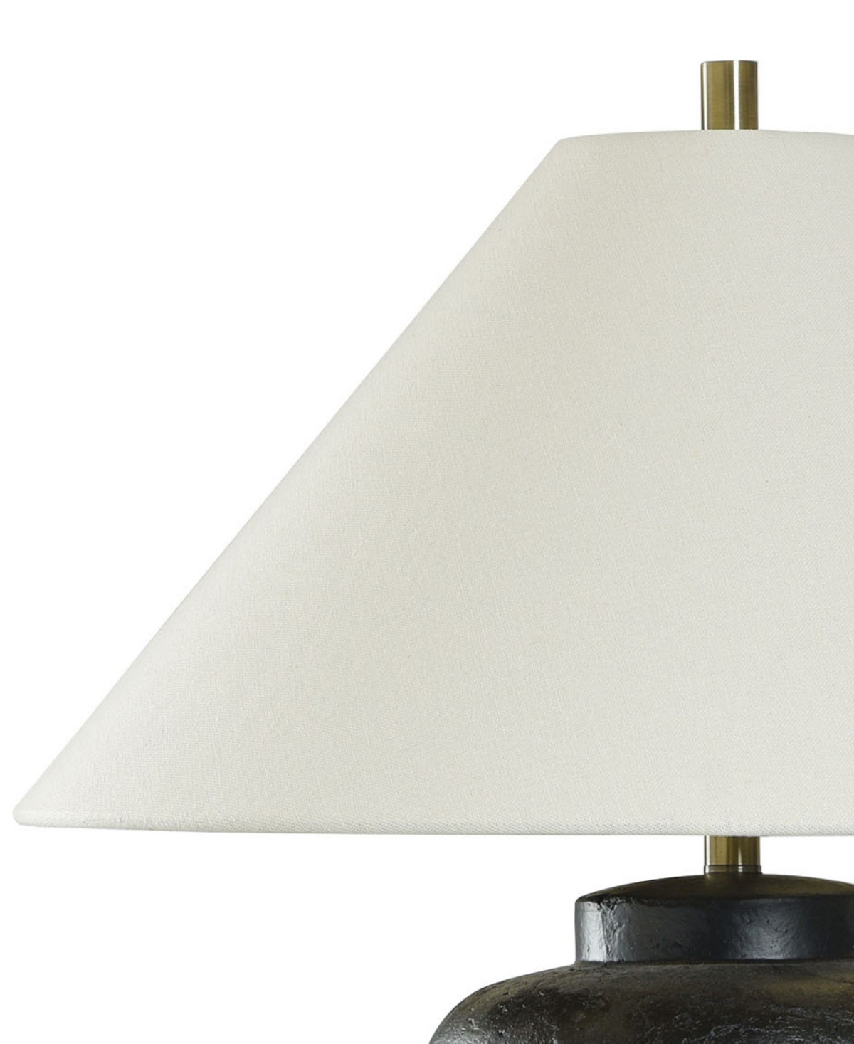 STYLECRAFT HOME COLLECTION 35" GLASS BANDZI TABLE LAMP 
