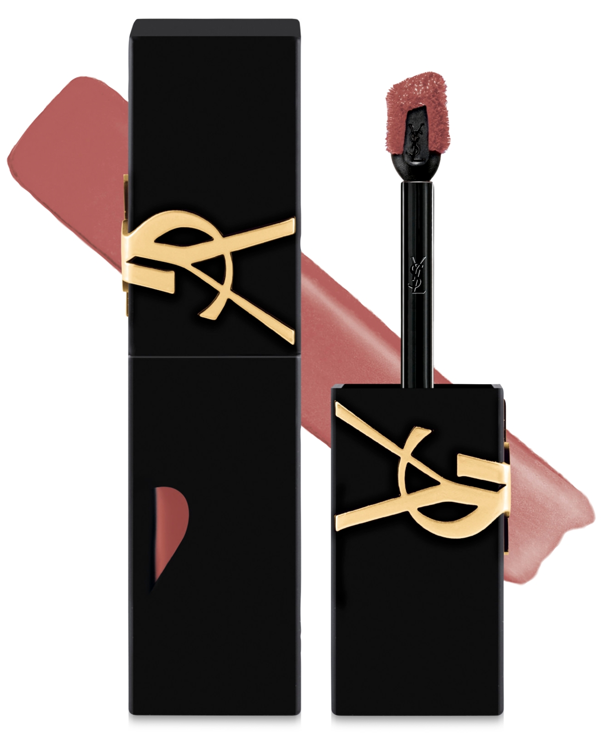 Saint Laurent The Inks Blurring Matte Liquid Lip Stain In Mauve Captivation