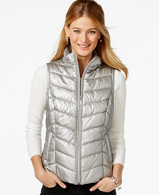 INC International Concepts Embellished Puffer Vest, Only at Macy's ...