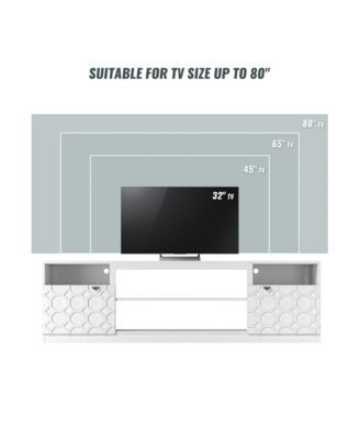 Elegant Multifunctional TV Stand with Ample Storage and Stylish Design