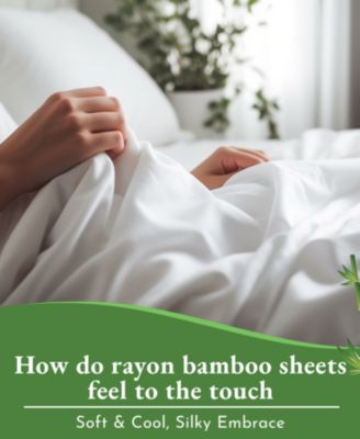 Rayon from Bamboo Deep Pocket 5-Pc. Sheet Set, Split King