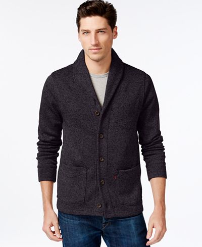 Levi's® Rand Shawl-Collar Cardigan - Sweaters - Men - Macy's