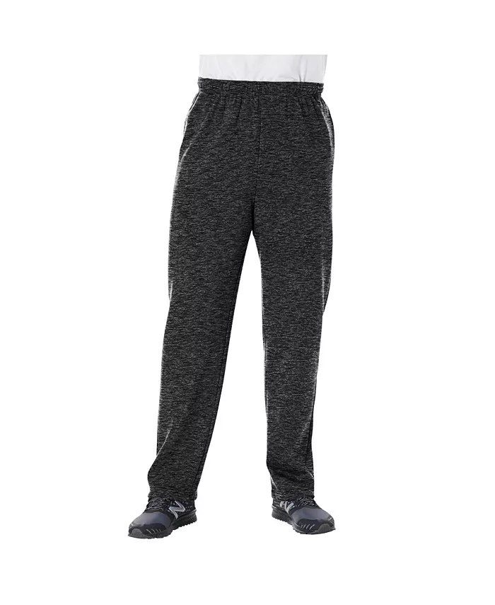 Big & Tall Fleece Open-Bottom Sweatpants