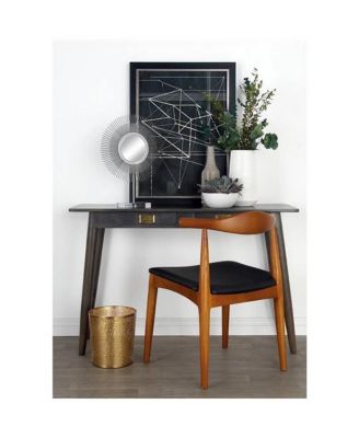 1.3 Gallon Round Perforated Copper Metal Waste Basket Trash Can