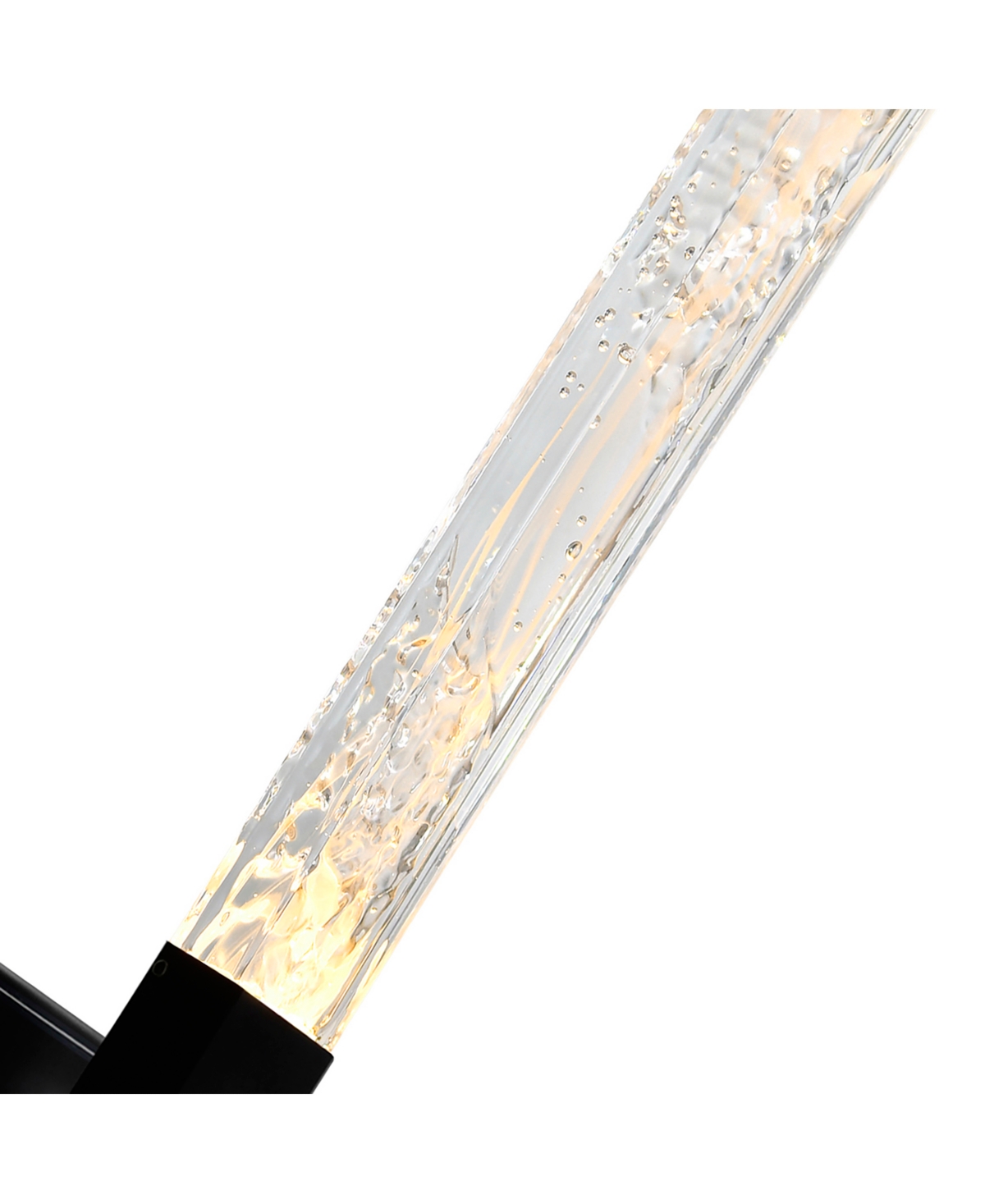 Shop Cwi Lighting 24" Metal Greta Integrated Led Vanity Light In Black