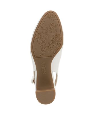 Women's Tia Block Heel Slingback Pumps