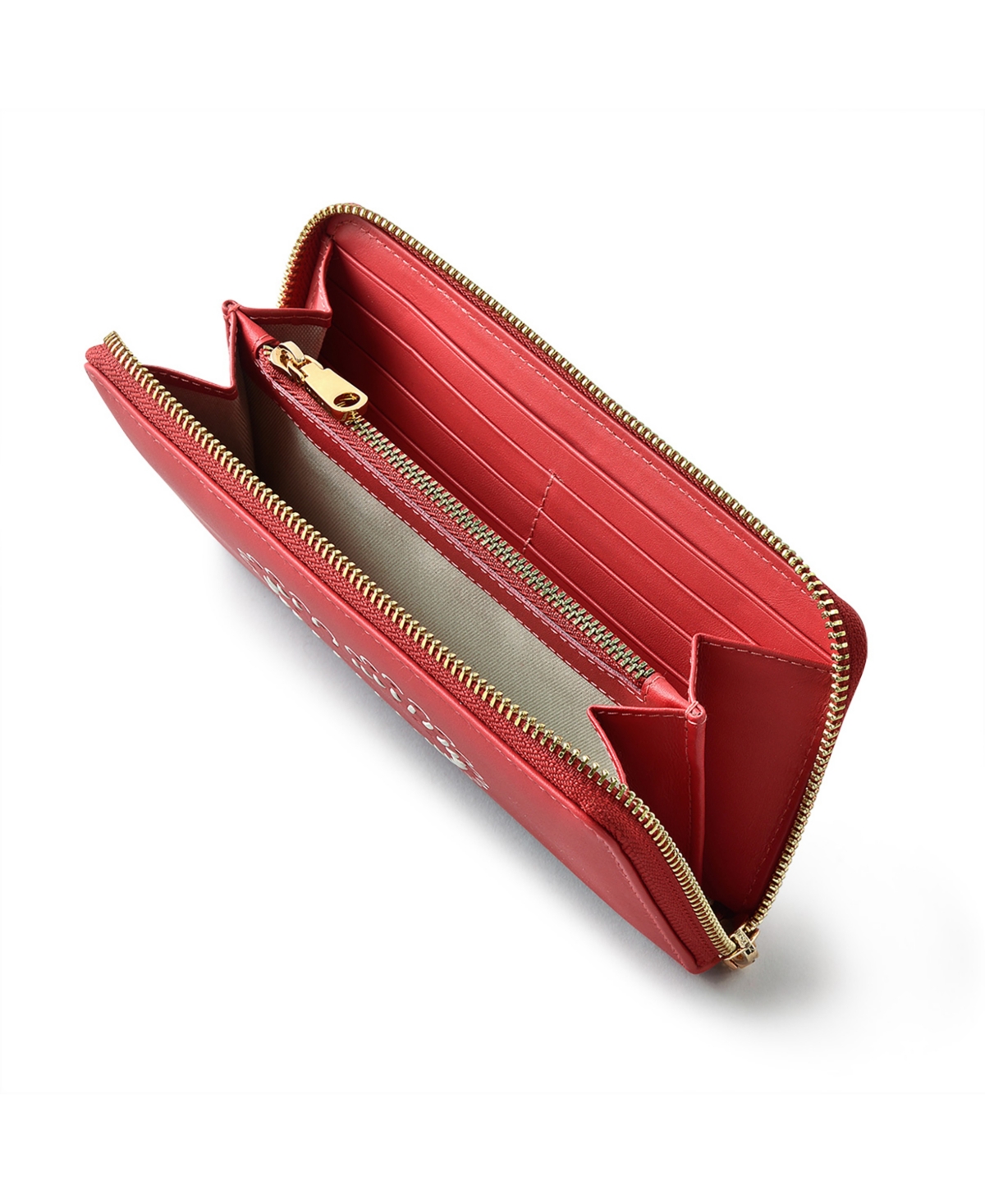 Radley London Valentines Matinee Leather Zip Around Wallet In Crimson