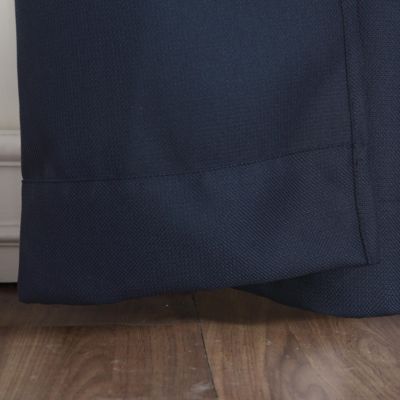 Valerie Heathered Texture Semi-Sheer Grommet Curtain Panel