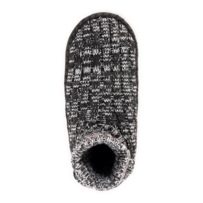 Men's Cuff Slipper Boots, Red Buffalo Check