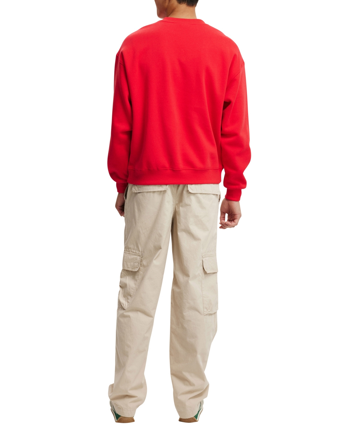 Shop Cotton On Men's Knox Baggy Cargo Pant In Faded Stone