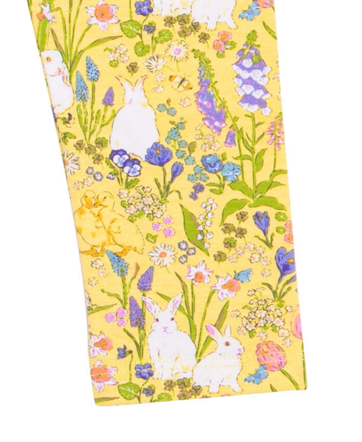 Rare Editions Baby Girl Bunny Applique Top And Pant, 2-piece Set In Periwinkle