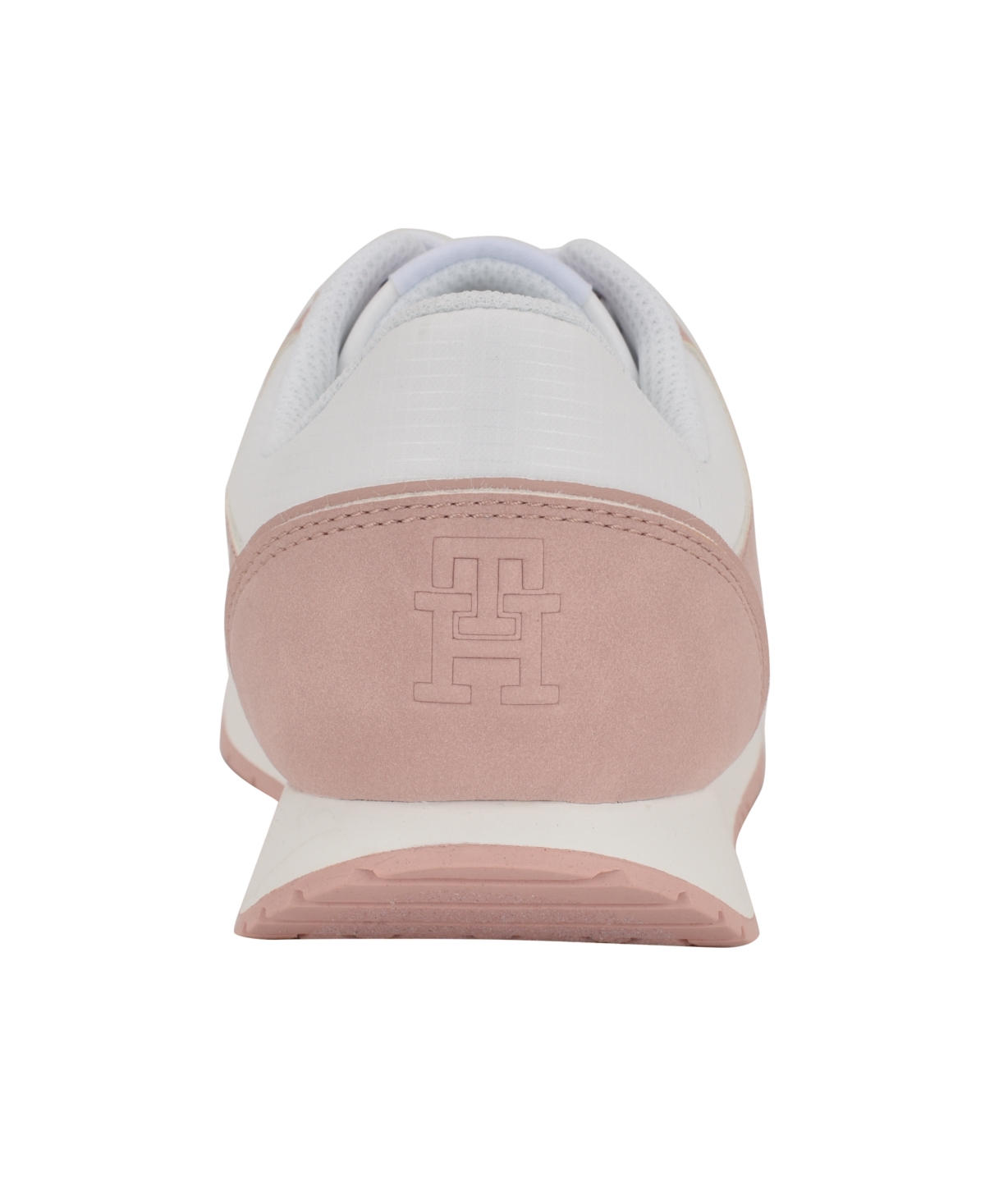 Tommy Hilfiger Women's Marjel Lace Up Fashion Sneakers In Light Pink,white