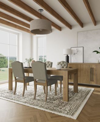 Furniture - 5pc Dining Set (Davie Rectangular Table & 4 Jesilyn Chairs)