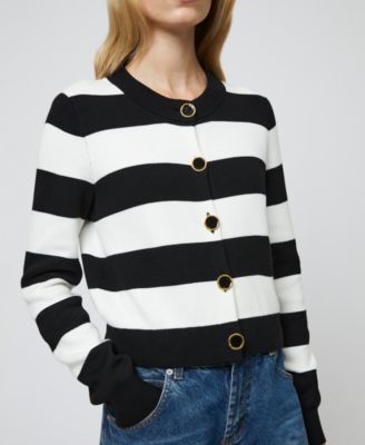 French Connection Women's Nyrobi Striped Cardigan