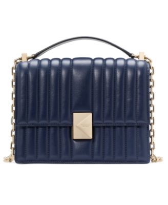 kate spade new york - Deco Quilted Leather Small Chain Shoulder Bag