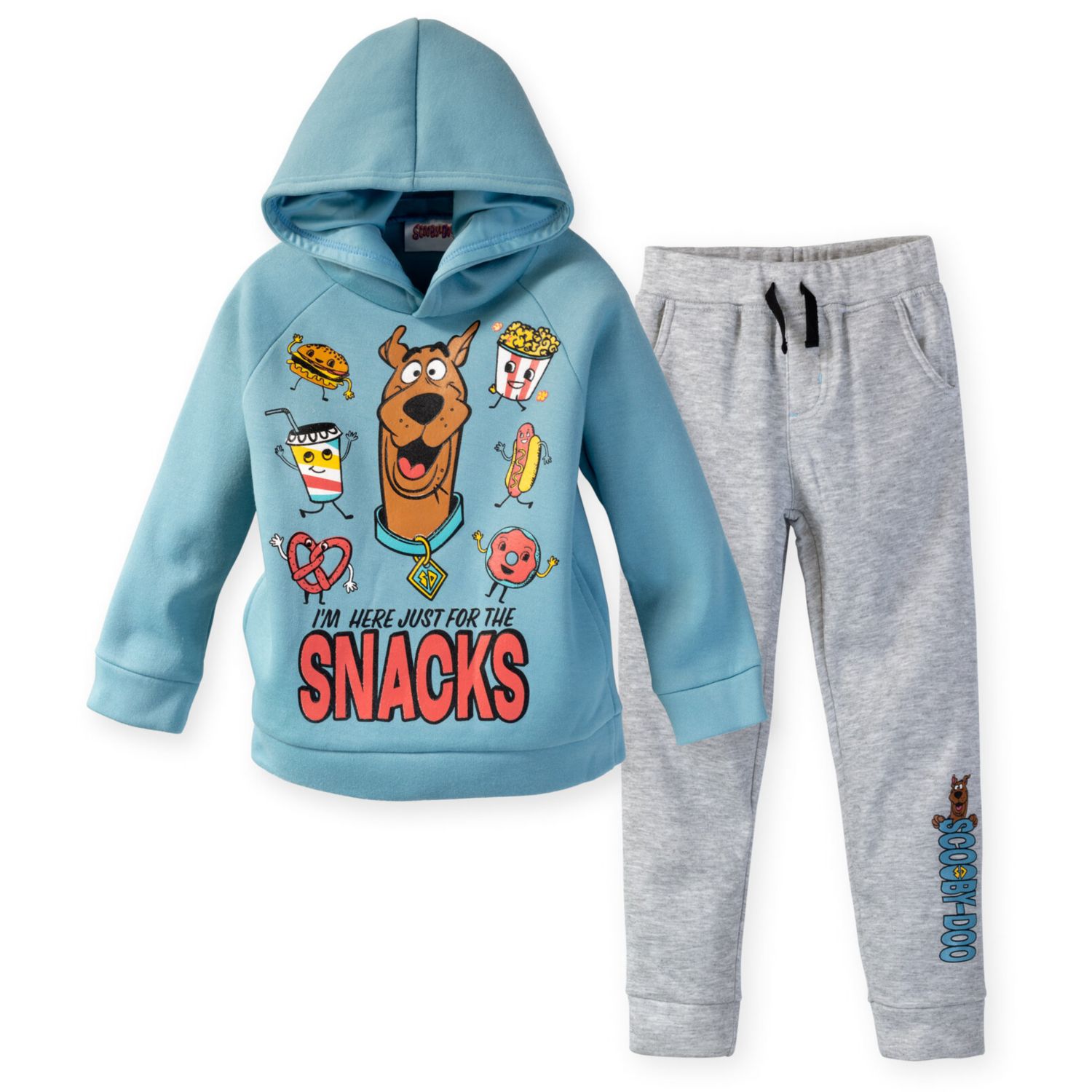 Little Boys Scooby-Doo SizeRangeDescription1 Fleece Hoodie & Pants SizeDescription1