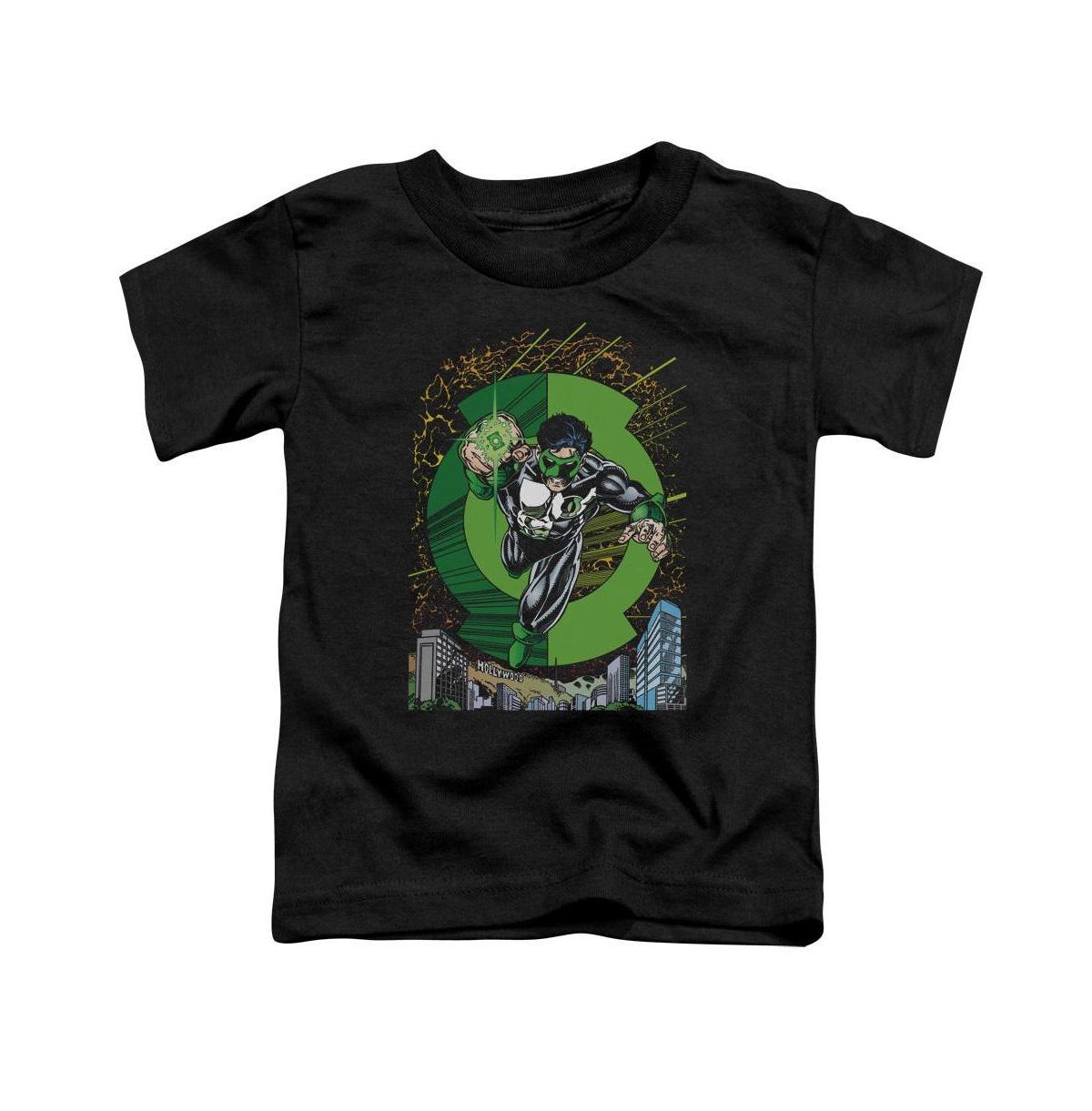 Green Lantern Baby-Girls Gl Cover Short Sleeve Toddler Tee / T-Shirt