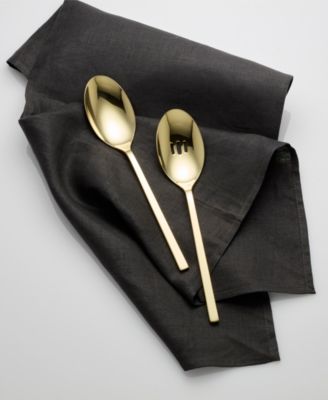 Allay Champagne 2-Piece Serving Spoon Set