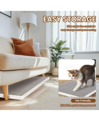 1500-piece 35" x 26.8" Portable Puzzle Board, Double-sided Plastic Puzzle Board with Drawer and Base