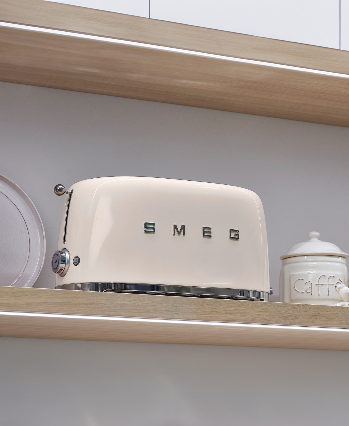 Smeg 4-slice Toaster In Neutral