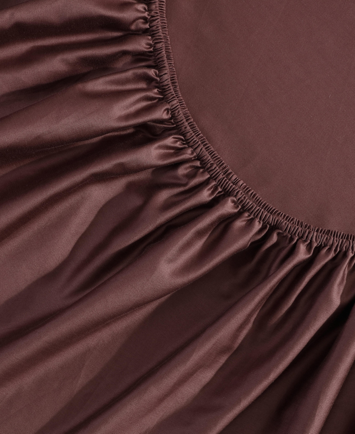 Calvin Klein Pearl Edge 300 Thread Count Cotton Sateen 4-pc. Sheet Set, Queen In Garnet