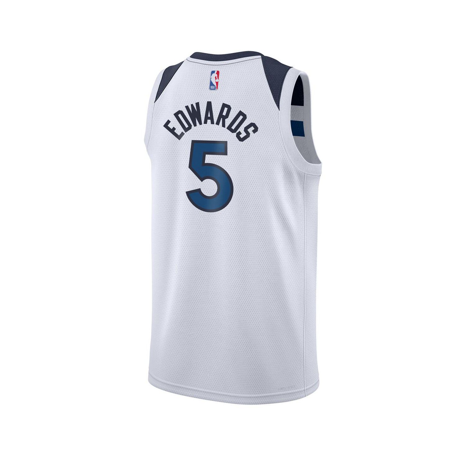 Big Boys and Girls Anthony Edwards White Minnesota Timberwolves Swingman Jersey - Association Edition