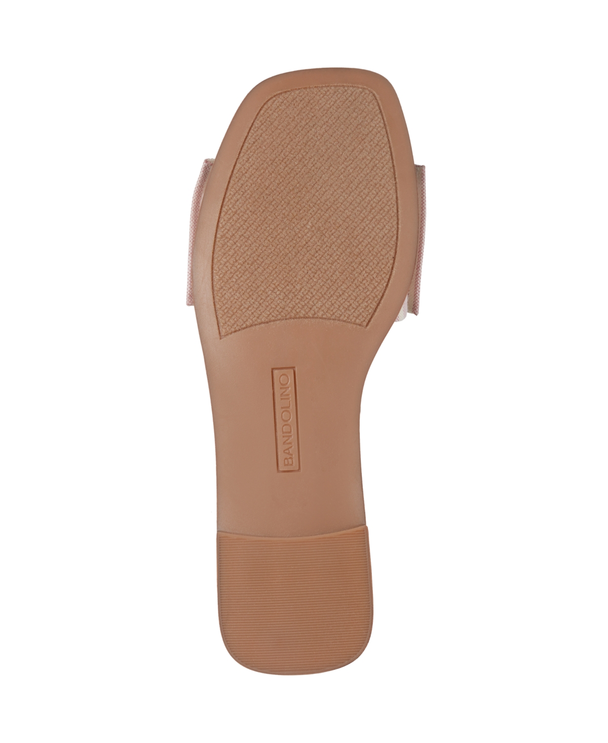 BANDOLINO WOMEN'S VIOLETA BOW FLAT SLIDE SANDALS 