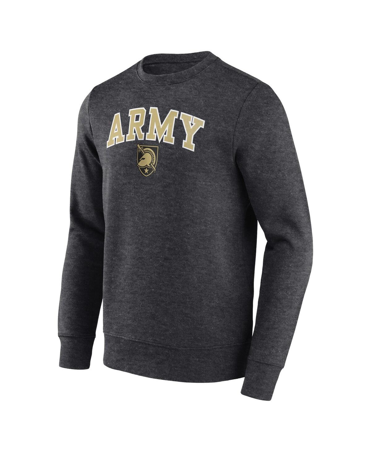 Fanatics Men's Black Army Black Knights Core Long Sleeve T-shirt In Charcoal