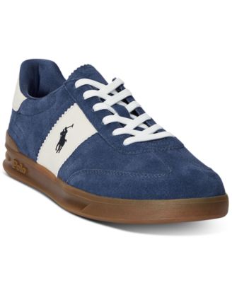 Polo Ralph Lauren Men's Heritage Aera Suede Sneaker - Macy's