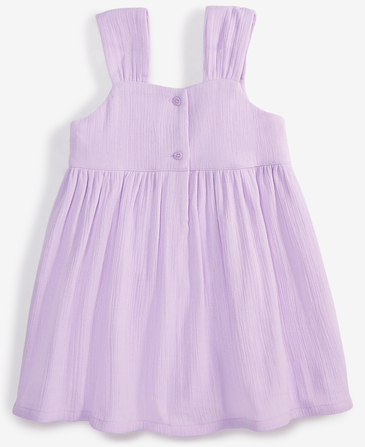 Epic Threads Girls Lilac Moon Solid Gauze Sleeveless Dress, Toddler, Exclusively At Macy's In Lilac Moon