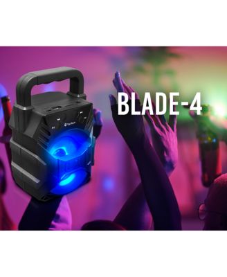 BLADE-4 Bluetooth Party Speaker, 3" Woofer, Disco Lights