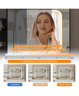 Bedroom Dresser with Electrical Outlet 4 Drawer Storage Cabinet Dresser