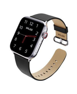 Leather Grain Band For Apple Watch