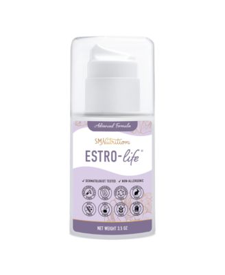 Advanced Estro-Life Balancing Skin Cream for Women | Cosmetic Skin Cream with Estriol, Wild Yam, Black Cohosh, Vitamin A, Black Currant Oil & Manganese | Paraben-Free | 80 Applications | 4oz Pump