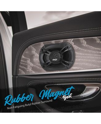 5'' x 7'' Three-Way Triaxial Car Speakers, 300W, Black (Pair)