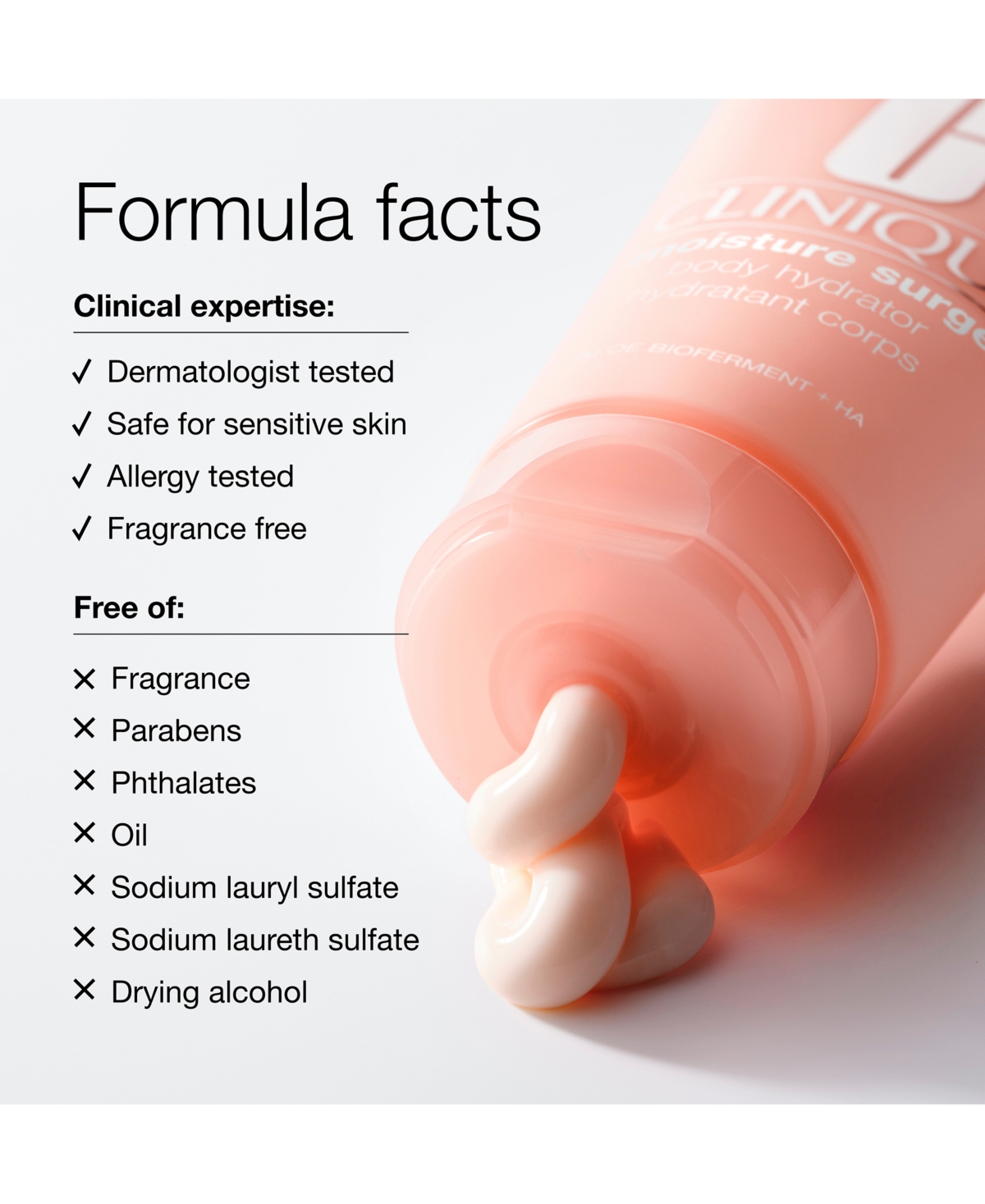 Clinique Moisture Surge Body Hydrator Lotion With Hyaluronic Acid, 200 ml In No Color