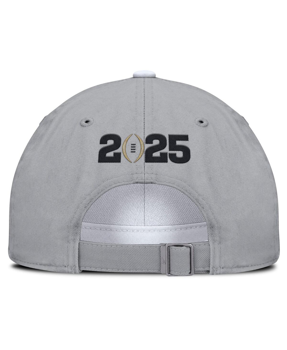 Nike Men's And Women's White/gray Arizona State Sun Devils 2024 College Football Playoff Club Adjustable In White,gray