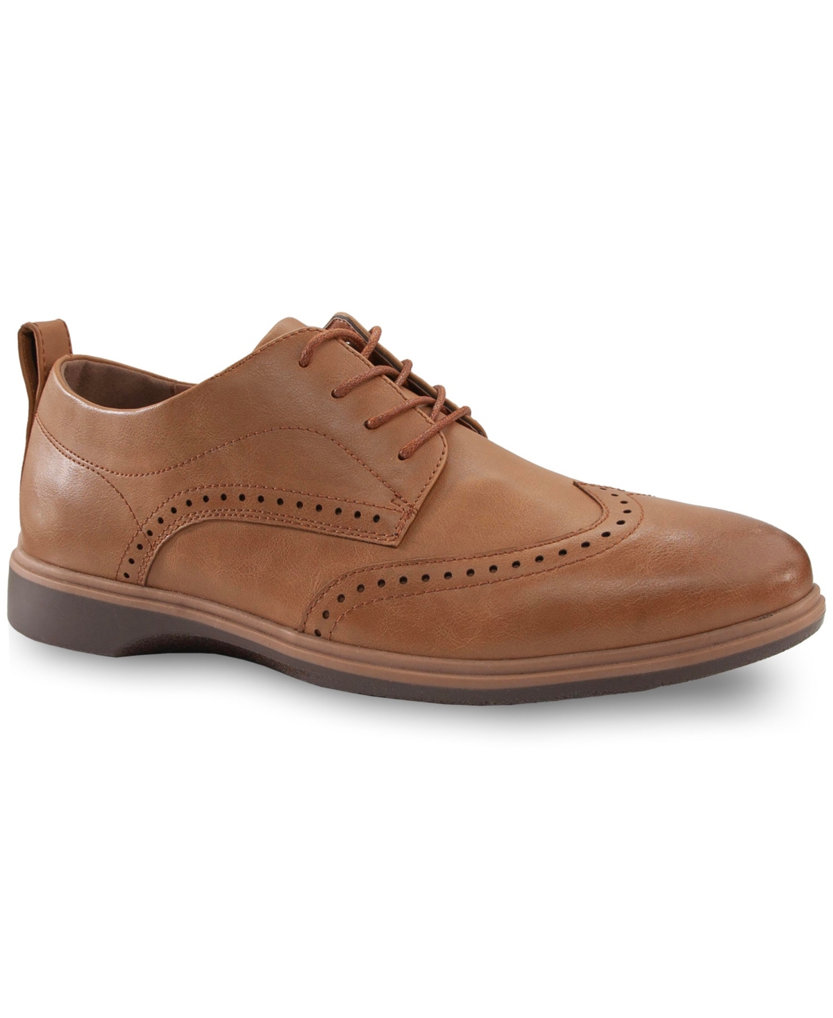 Men's Delgado S.u.p.r.o. Comfort Wingtip Dress Oxford - Honey