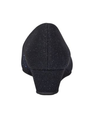 Women's Candra Peep Toe Wedge Dress Pumps