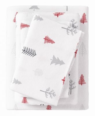 Ultra-Soft Turkish Cotton Flannel Winter Floral Print Sheet