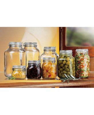 Fido 10.15-Oz. Glass Jars, Set of 6