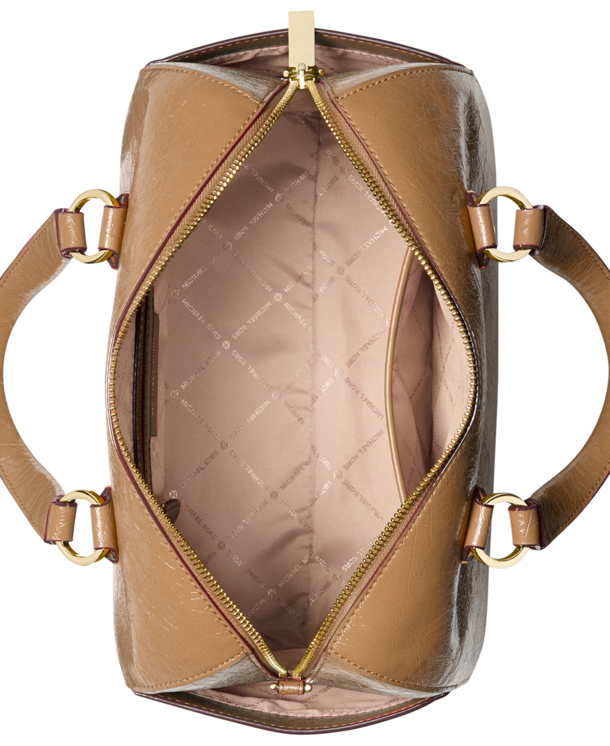 Michael Kors Michael  Grayson Small Duffle Satchel In Husk