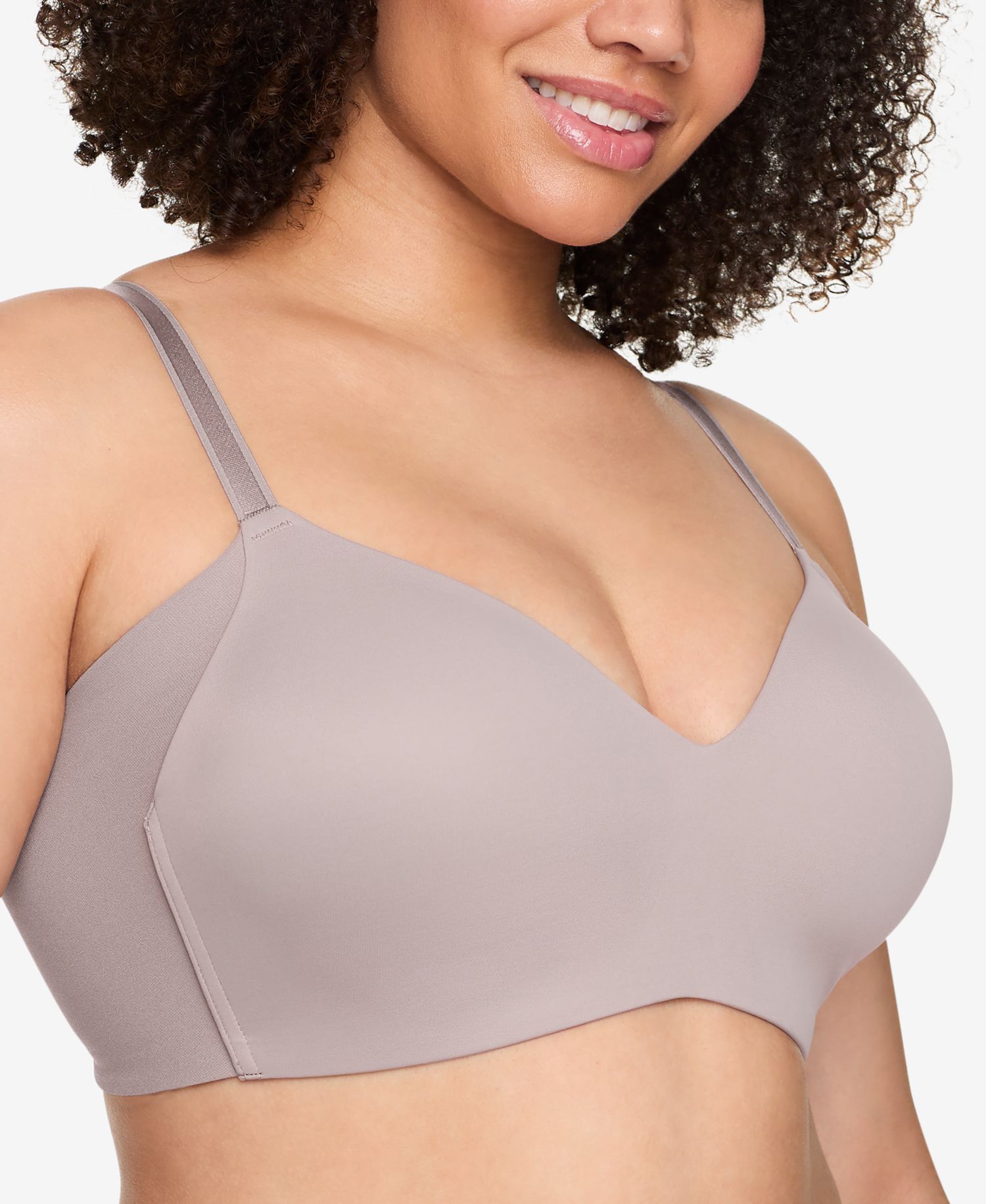 Women's No Side Effects Underarm-Smoothing Wireless Bra RM3061A