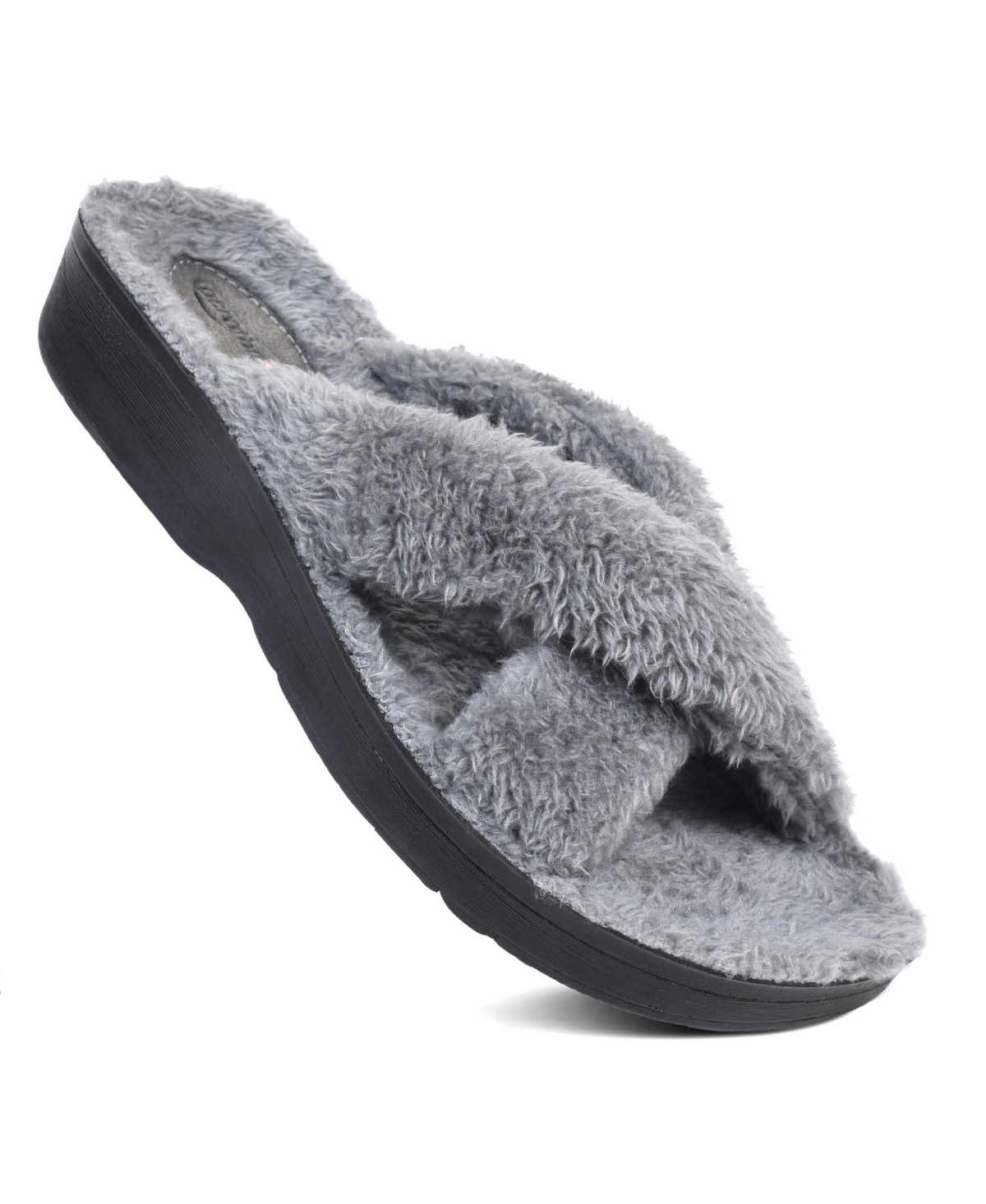 - Lola Soft Cozy Women's Slipper - Grey