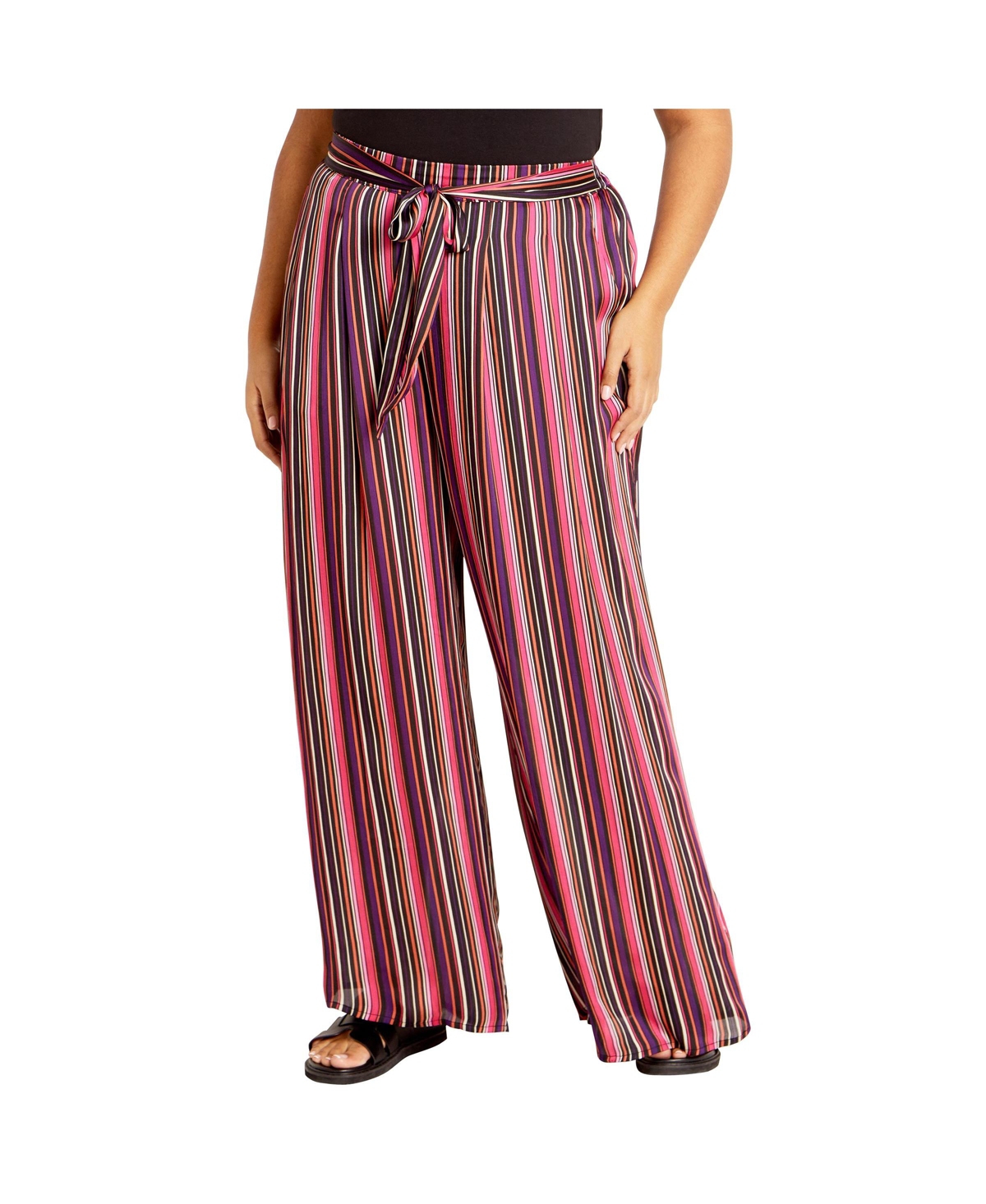 Plus Size Willow Stripe Pant - Vintage stripe