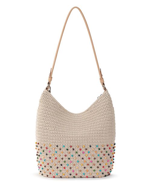 alfani The Sak Sequoia Crochet Medium Hobo Bag Handbags Purses & Accessories