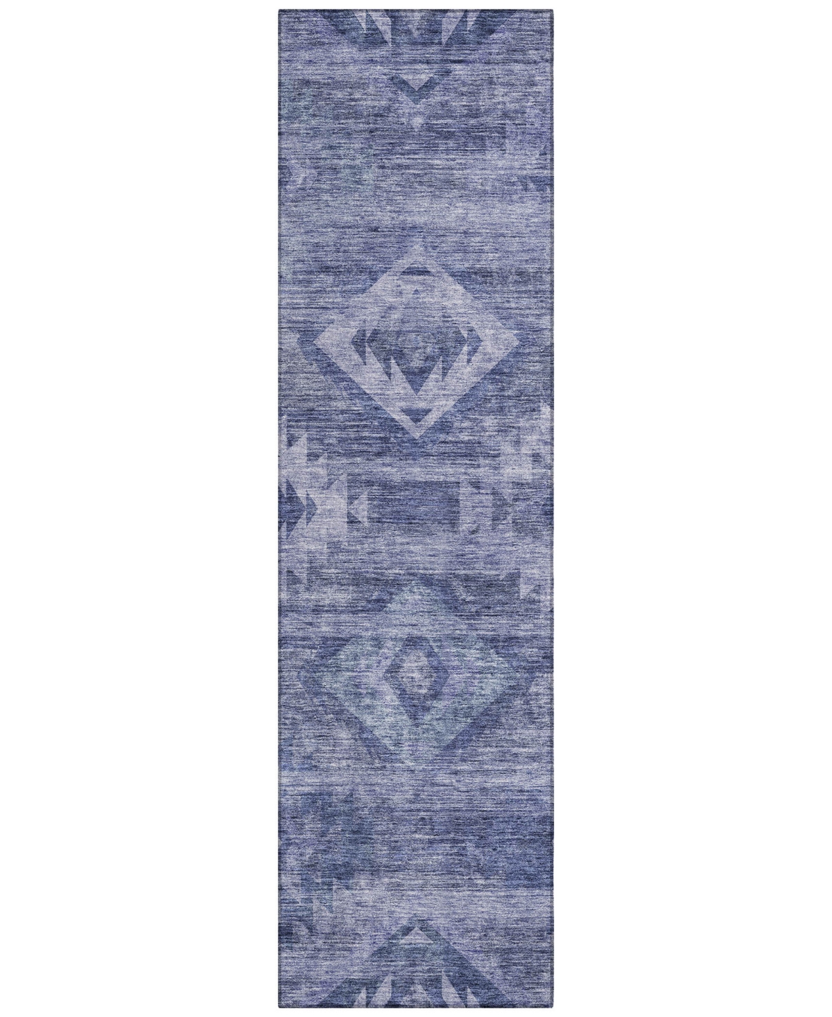 Addison Chantille Acn837 2'3"x7'6" Runner Area Rug In Navy