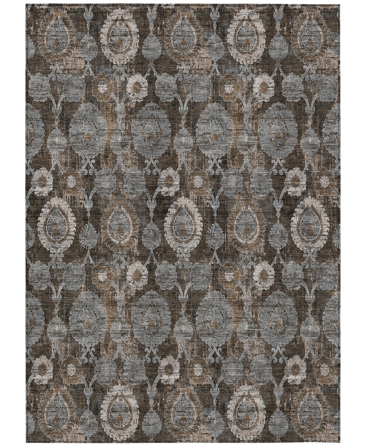 Addison Chantille Acn821 3'x5' Area Rug In Chocolate